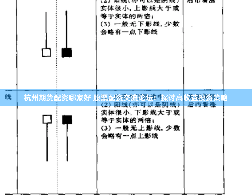 杭州期货配资哪家好 股票配资交流论坛：探讨高收益投资策略
